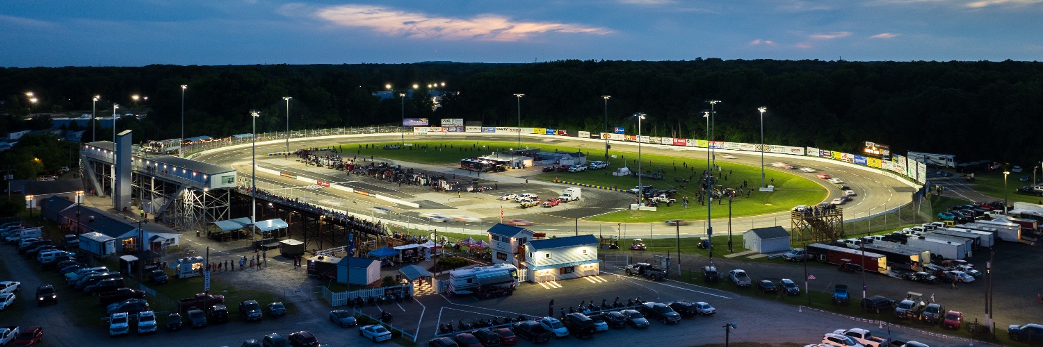 Langley Speedway's banner