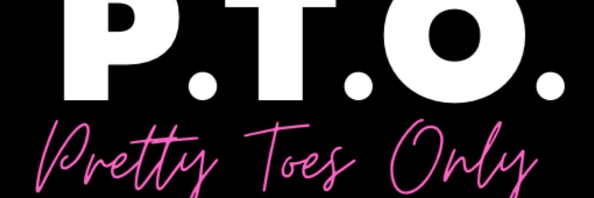 Pretty toes girly banner