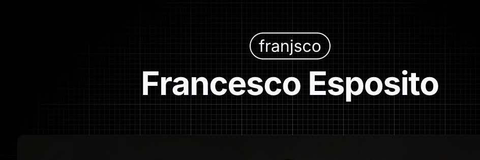 franjsco's profile banner image
