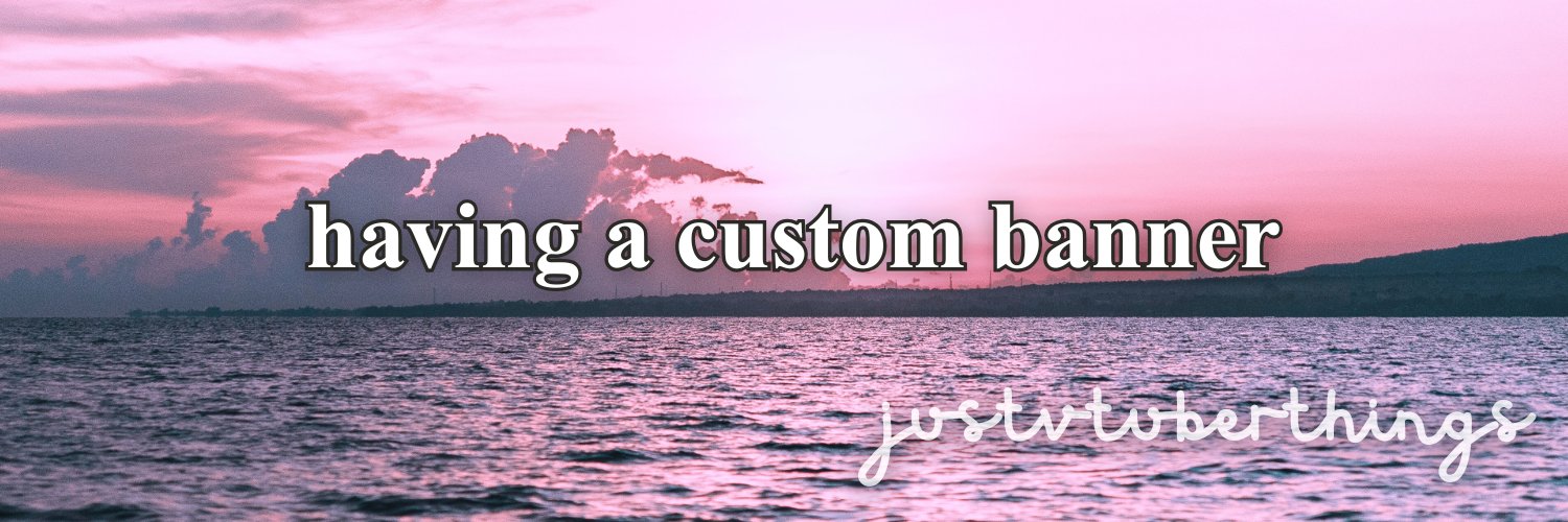 just vtuber things 💗✨ banner