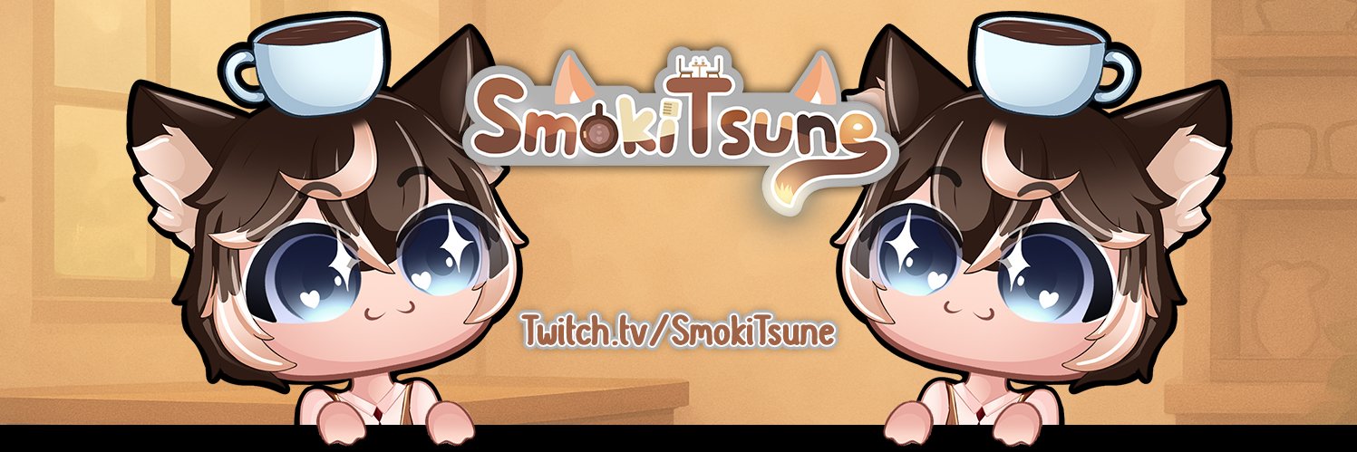 SmokiTsune | GERVTuber | 100-Tage-Challenge banner