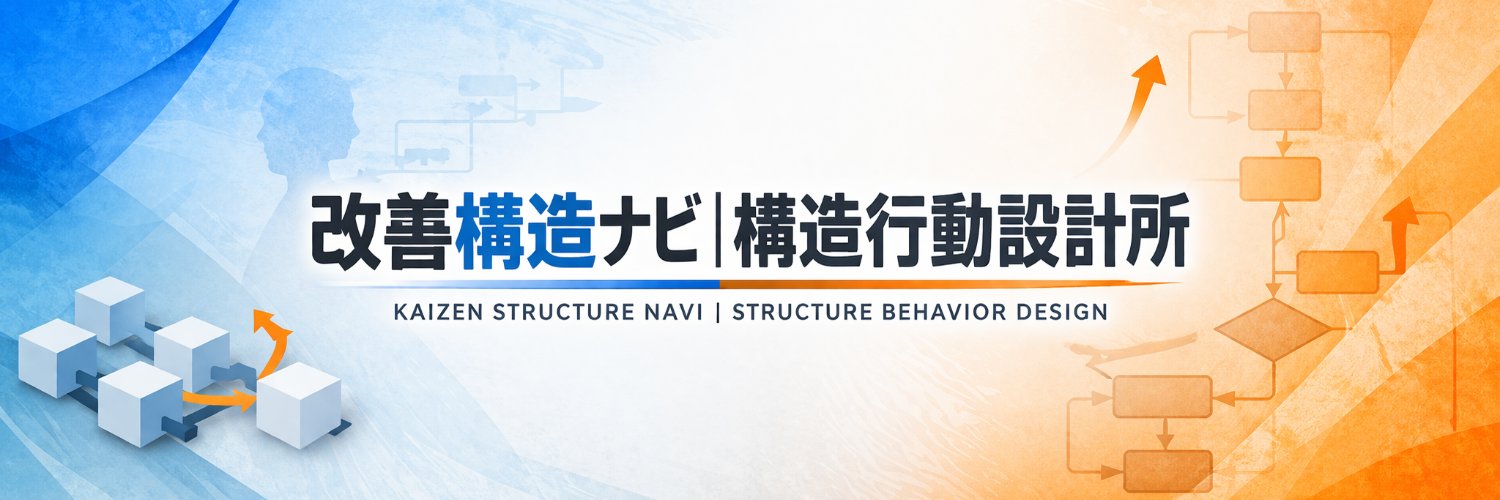 改善構造ナビ（構造行動設計所） banner