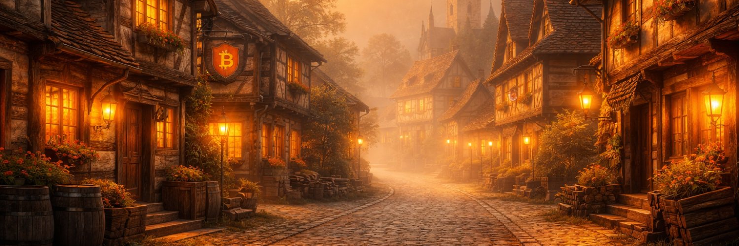 The Bitcoin Villager banner