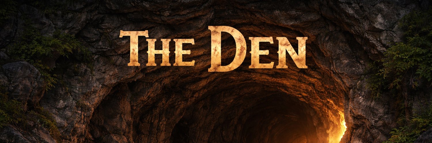 THE DEN banner