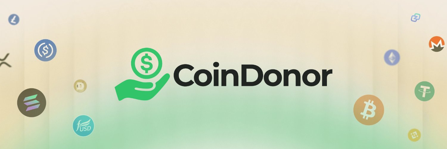 CoinDonor banner