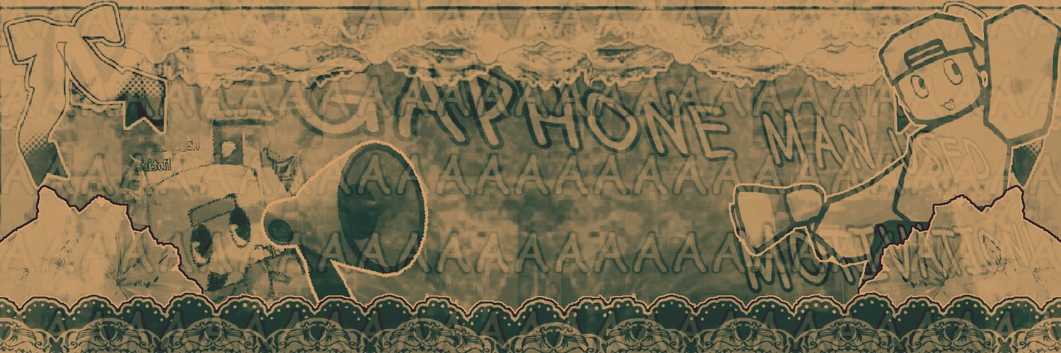 MEGAPHONE MAN banner