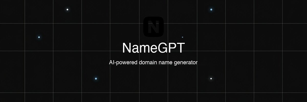 NameGPT banner