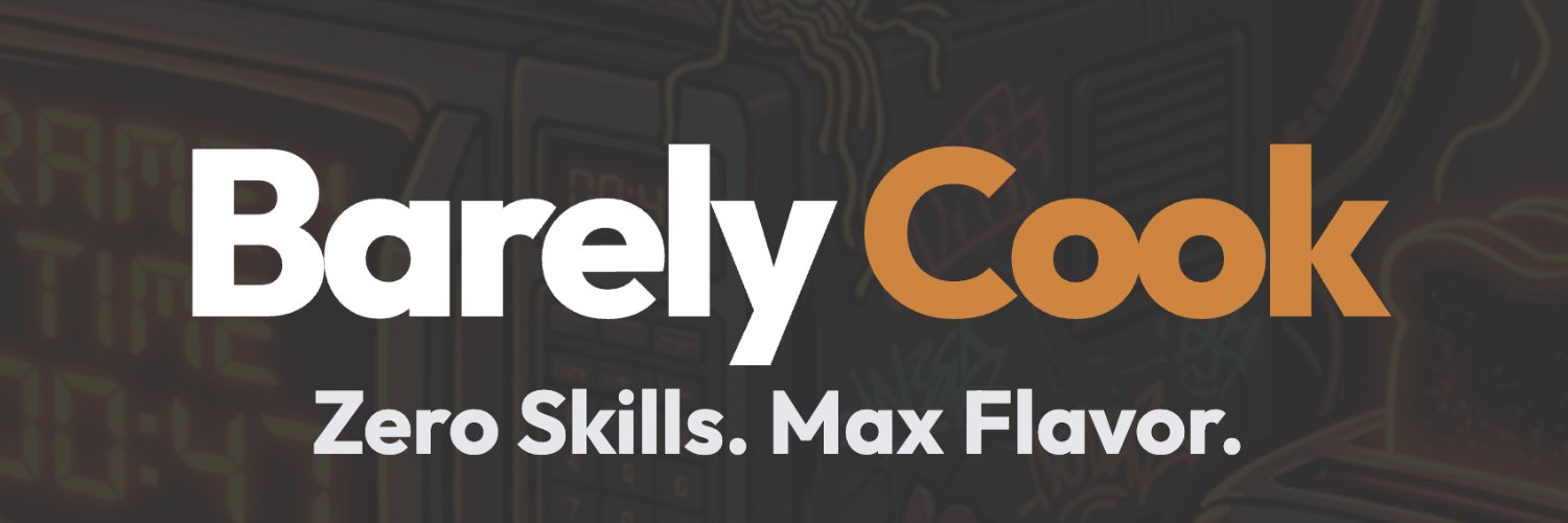 Barely Cook banner