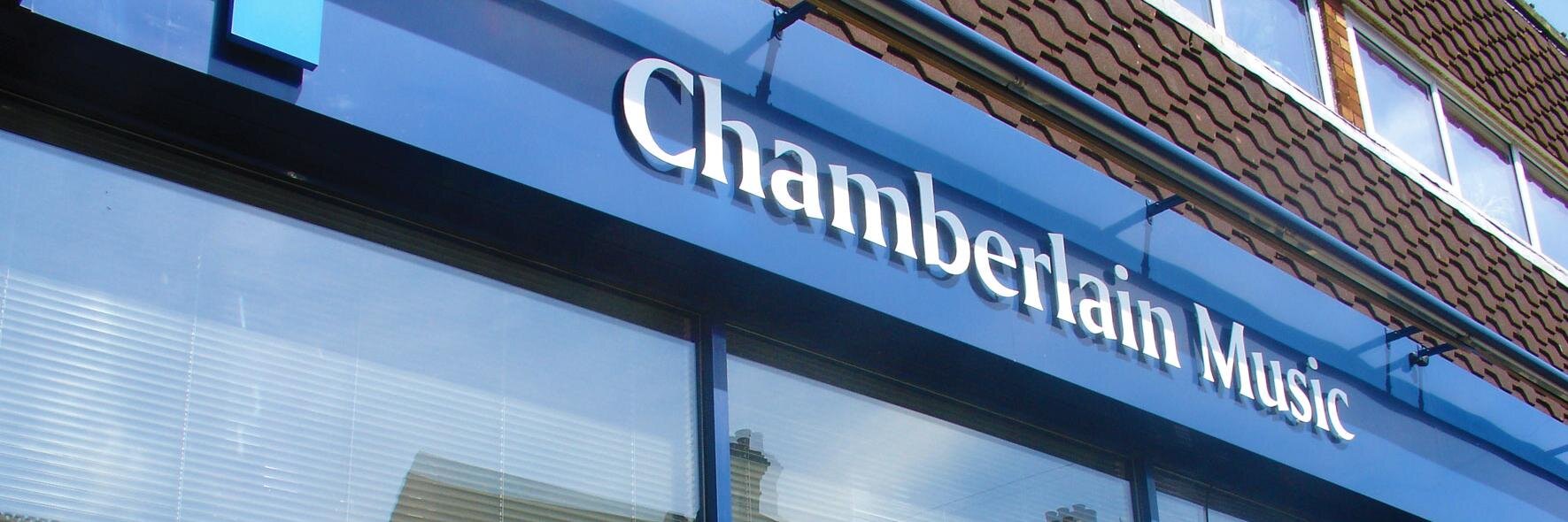 Chamberlain Music banner