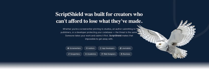 Script Shield App banner