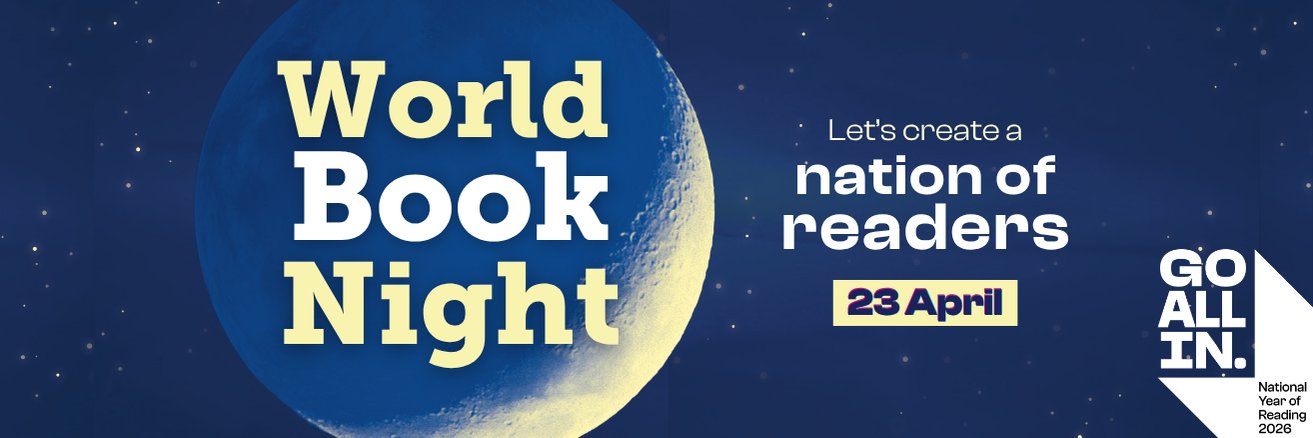World Book Night UK banner