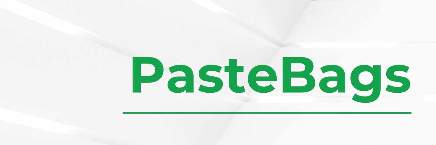 PasteBags banner