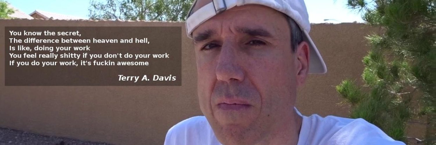 Terry Davis Archive banner