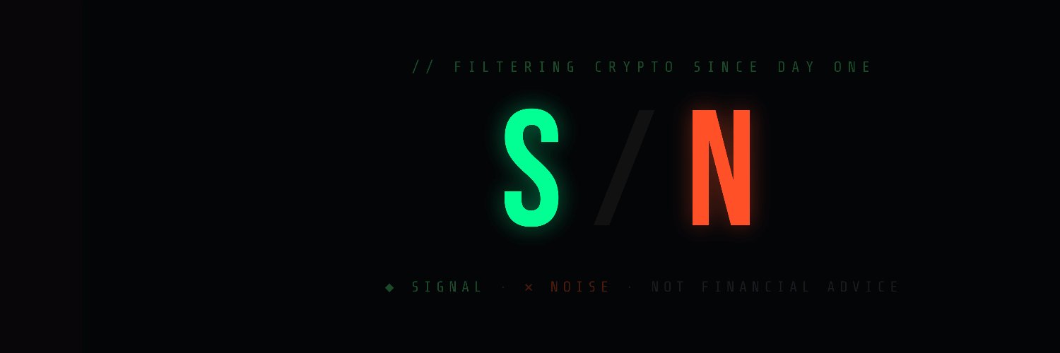 SoN · Signal or Noise banner