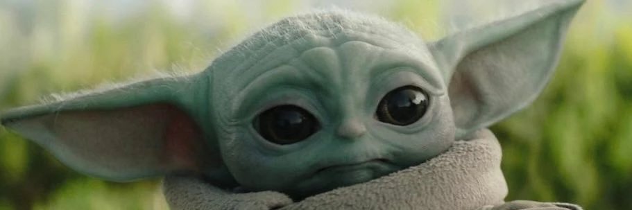 Grogu Mandalorian banner