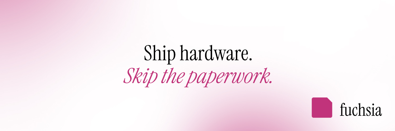 fuchsia banner