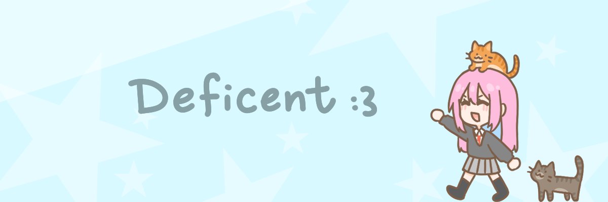 deficent banner