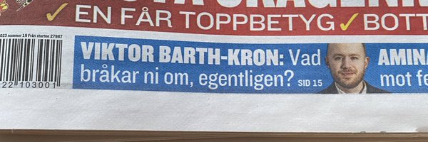 Viktor Barth-Kron Profile Banner