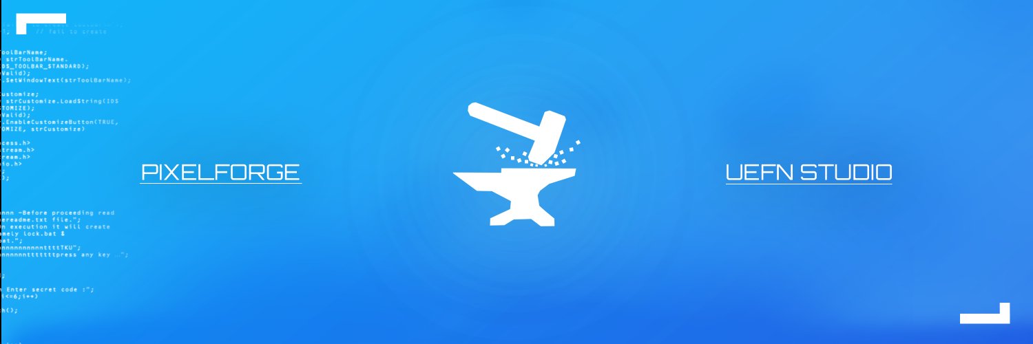 Pixelforge | UEFN Studio banner