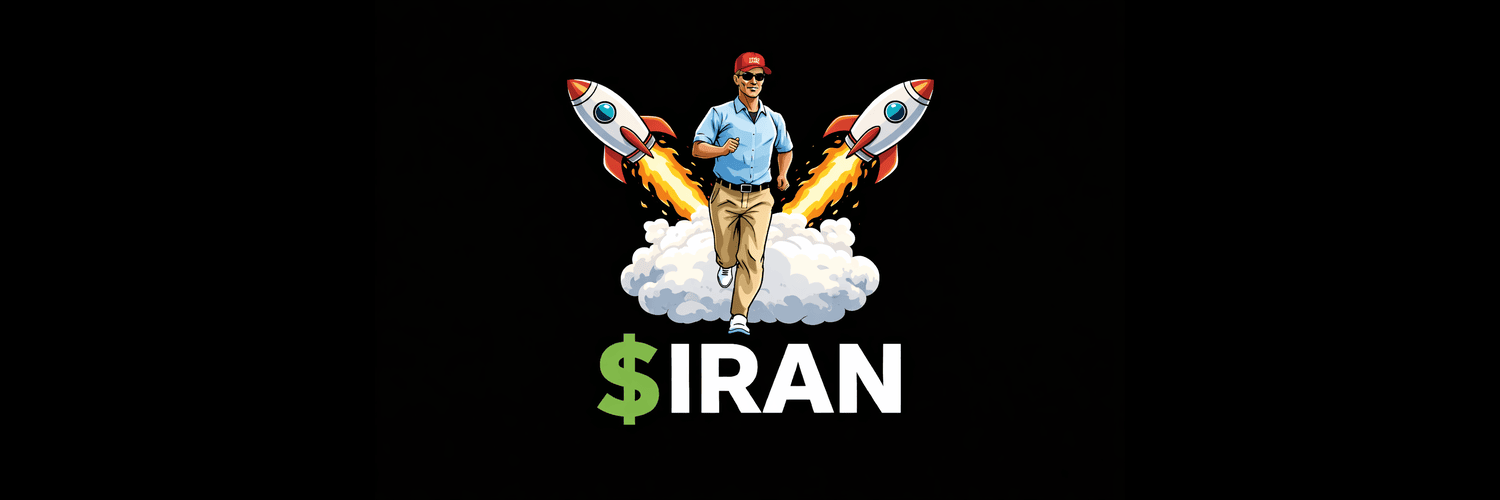 I ran $IRAN banner