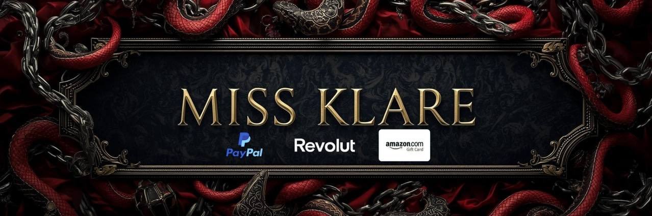 Miss Klare 👑 banner