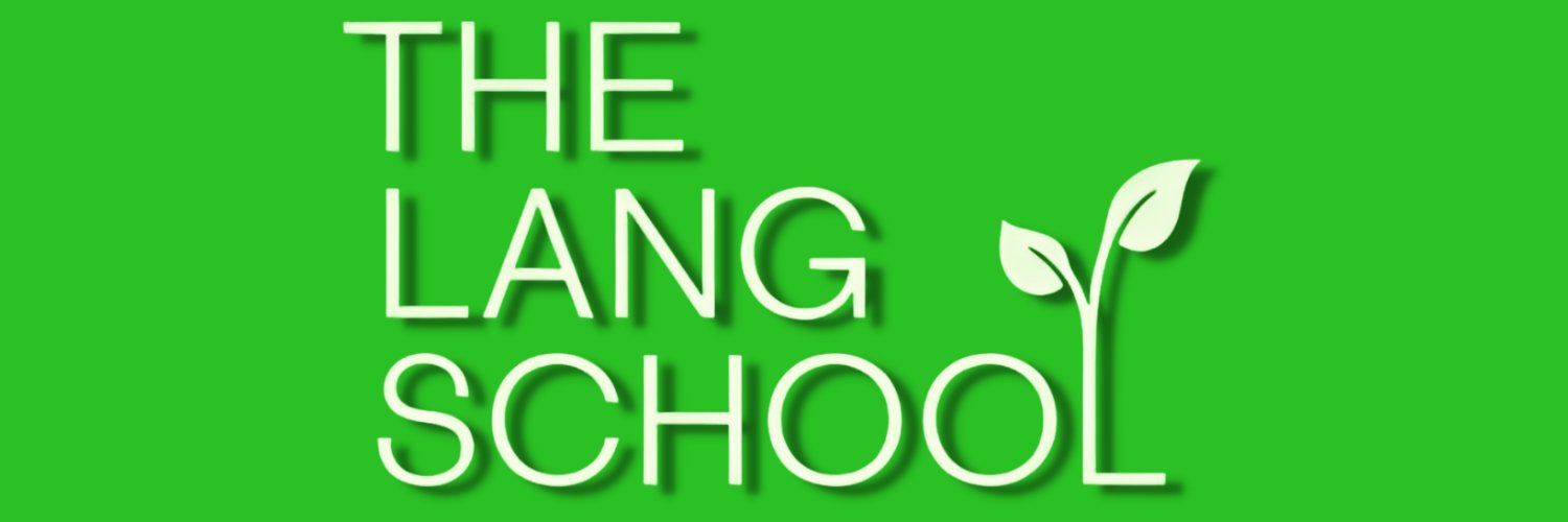 The Lang School banner