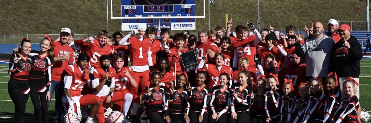 John Adams Middle School Football banner