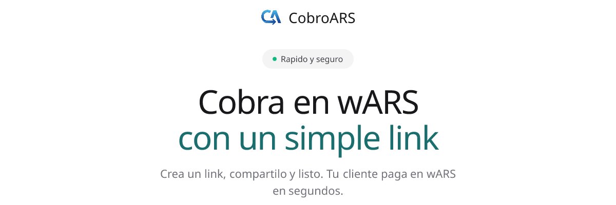 CobroArs banner