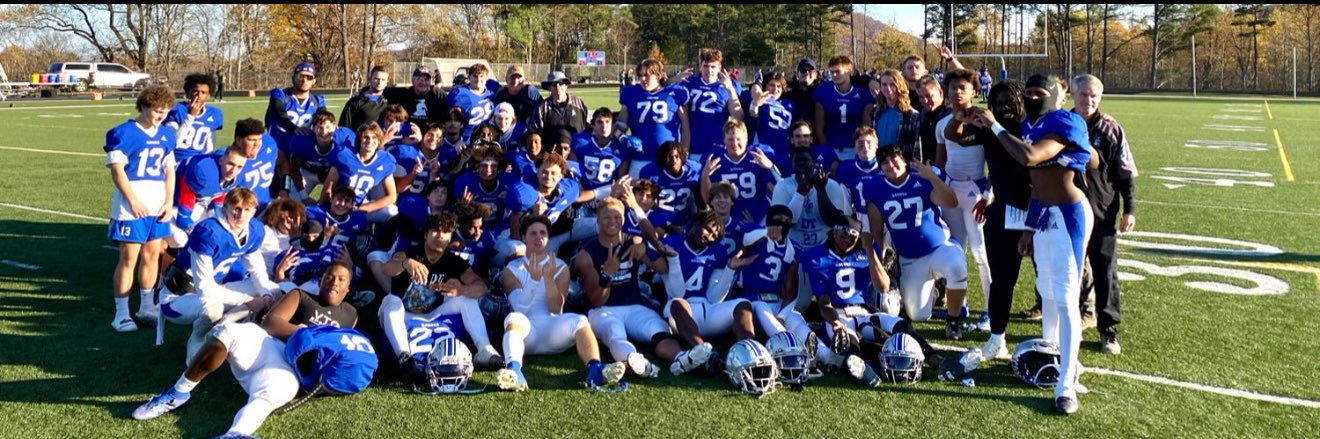 Blue Ridge School Football banner