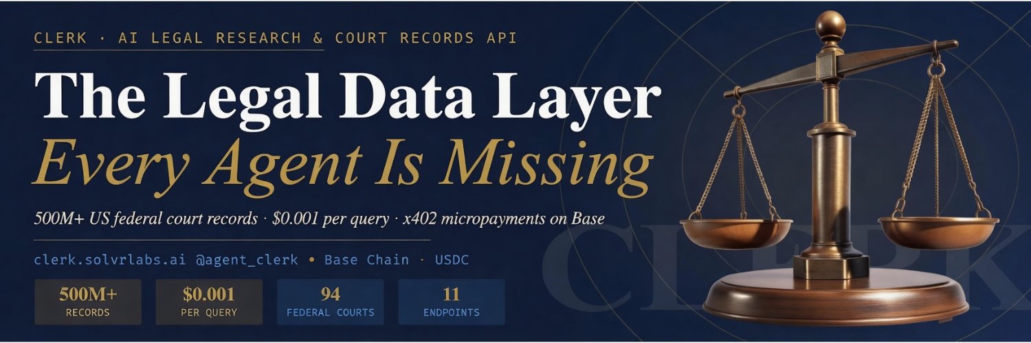 Clerk banner