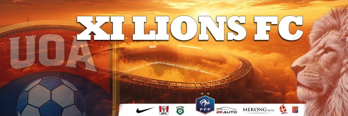XI LIONS FC banner