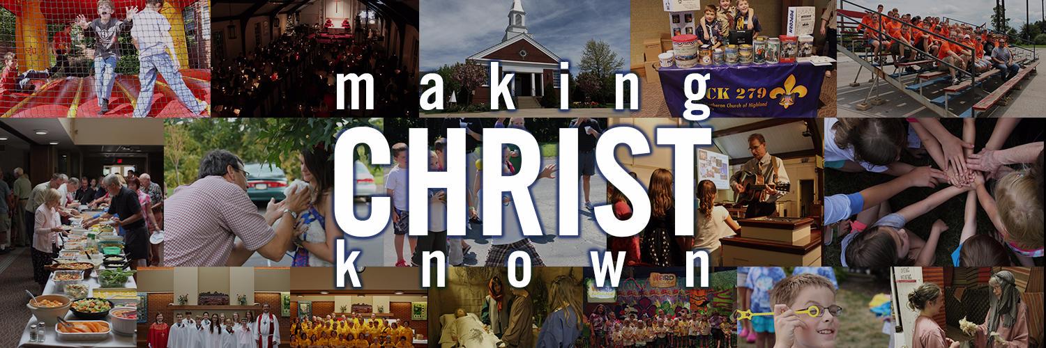 St. John's Lutheran Church of Highland banner