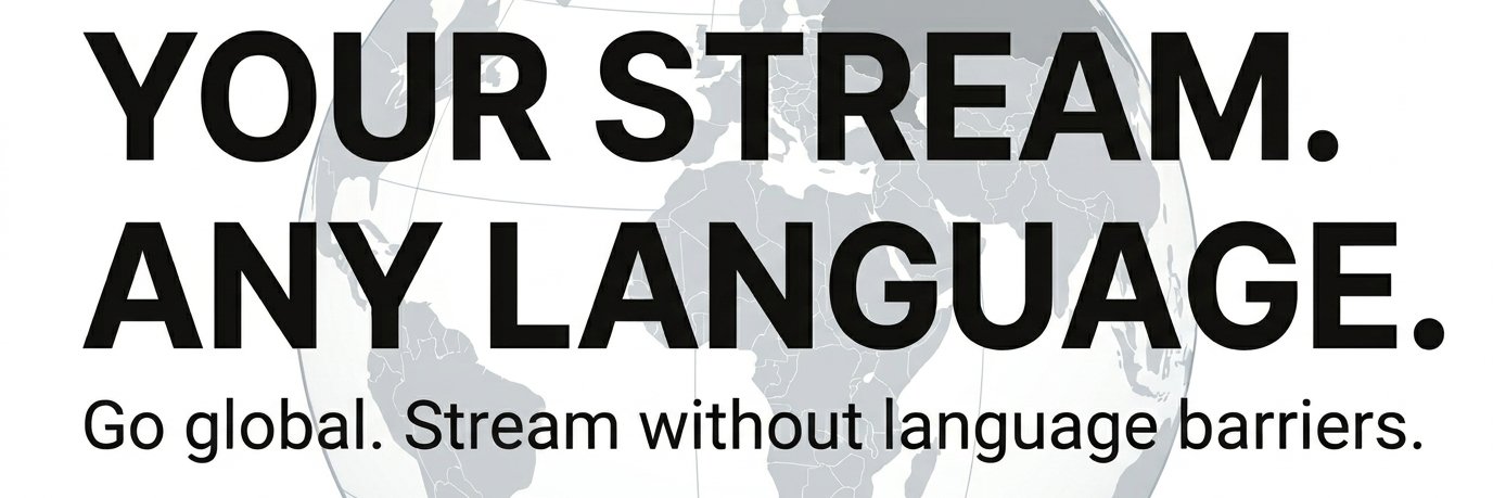StreamTranslate banner