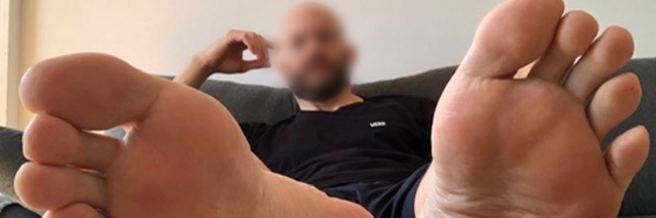 Alpha Feet Guy banner