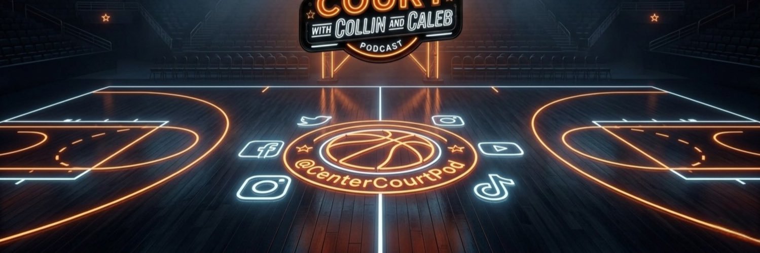 Center Court Podcast with Collin and Caleb banner