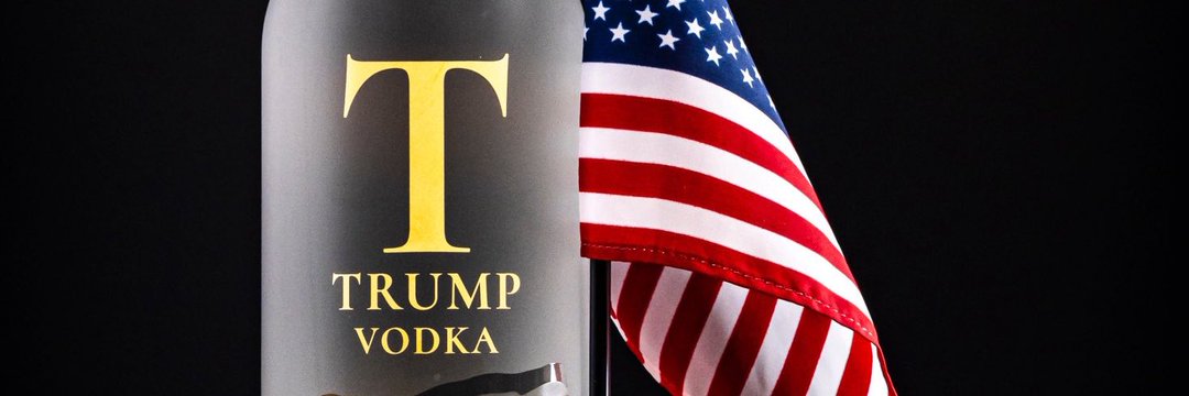 Trump supporters banner
