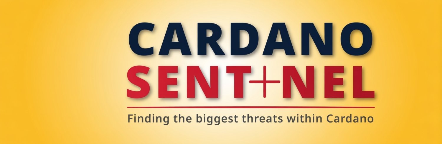 Cardano Sentinel banner