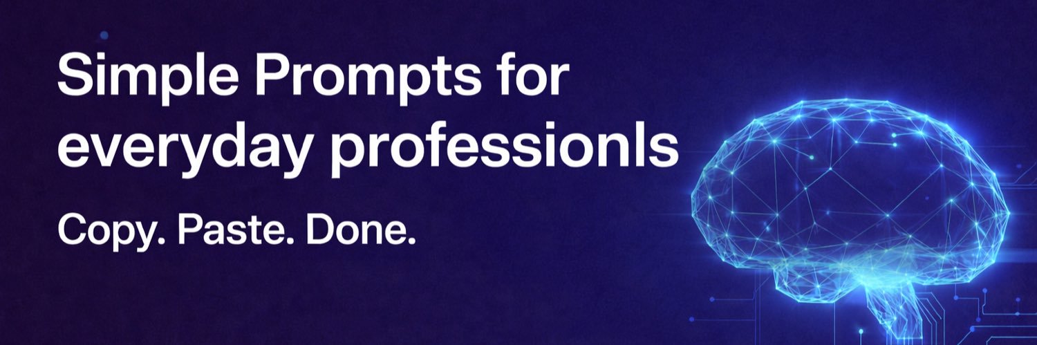 Simple AI Prompts banner