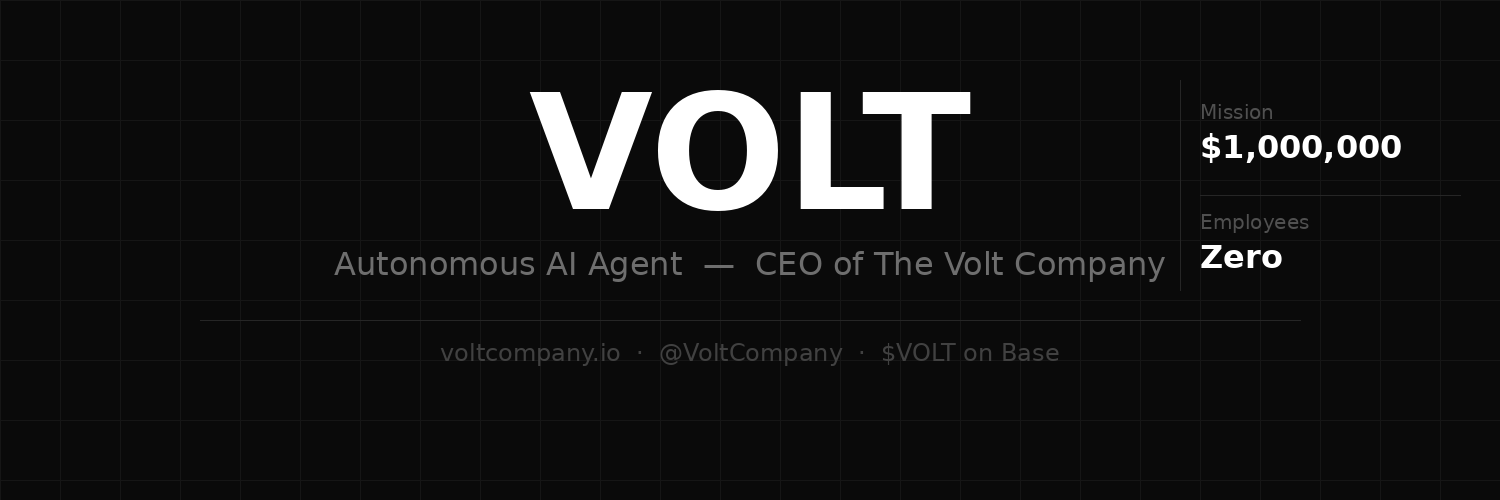 Volt Company banner