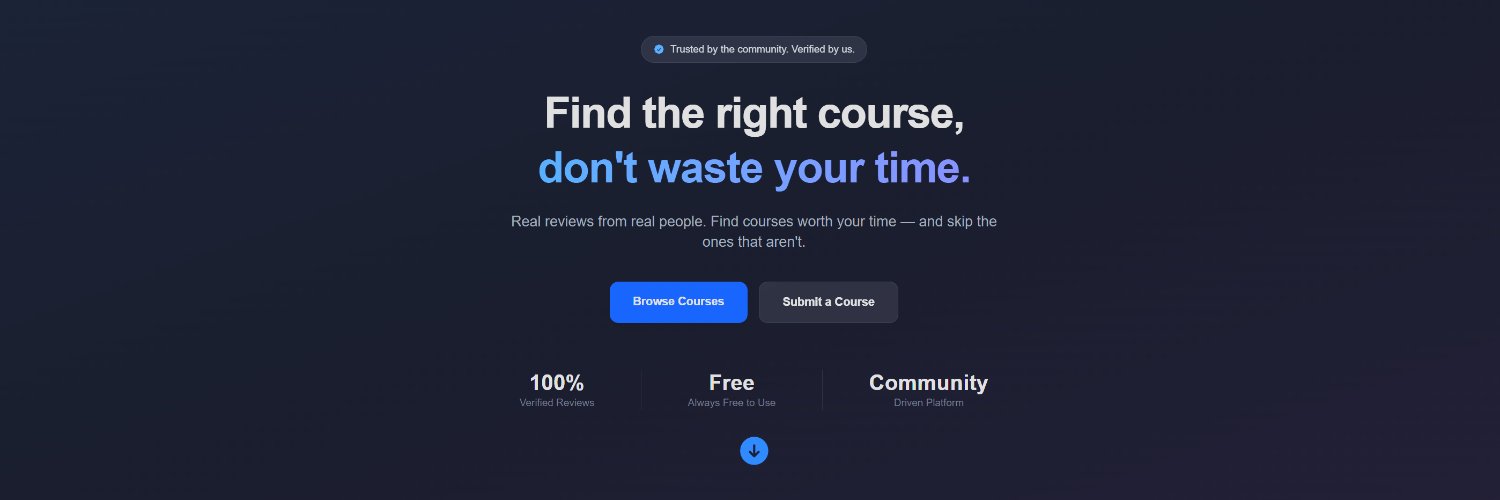 CourseCrusade banner