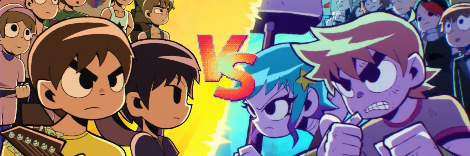 Scott Pilgrim X fanfiction concept banner