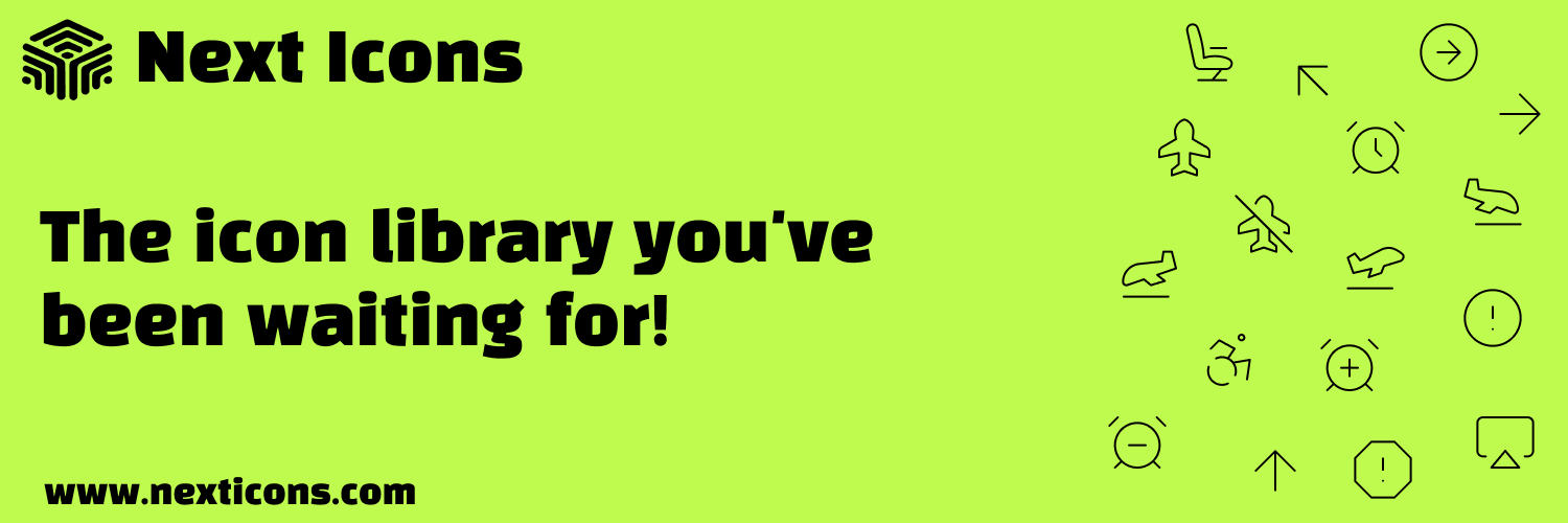 Next Icons banner