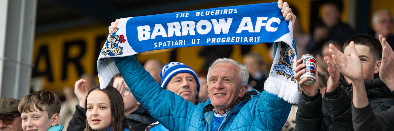 Barrow AFC's banner