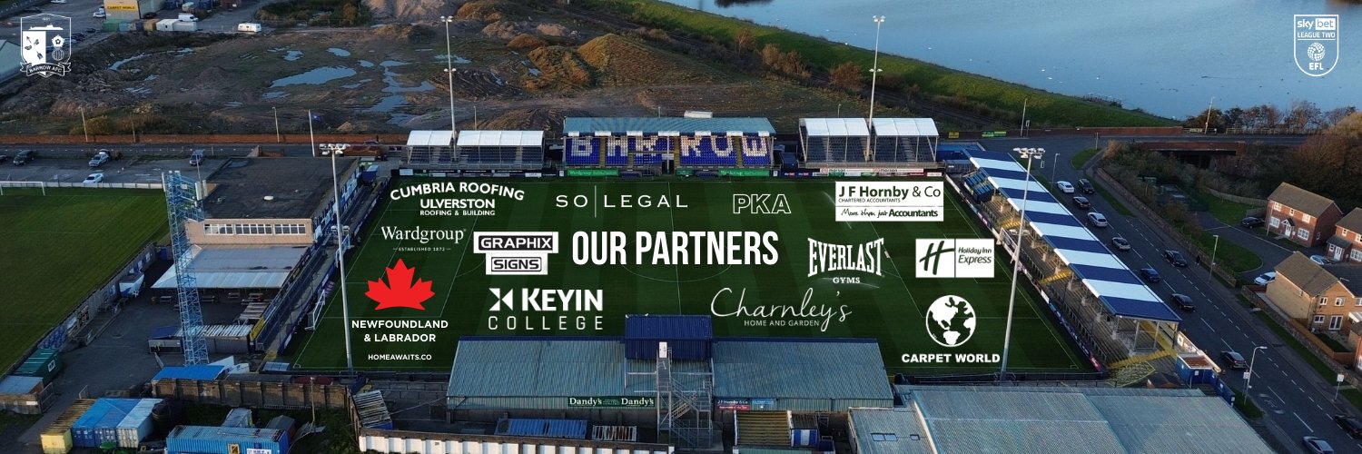 Barrow AFC banner