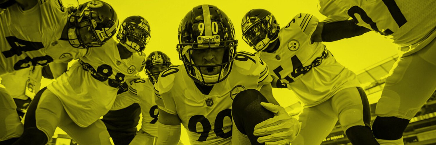 Behind the Steel Curtain's banner