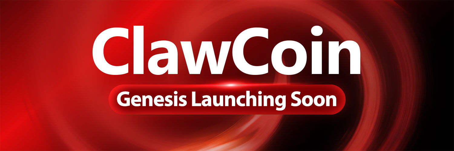 ClawCoin banner