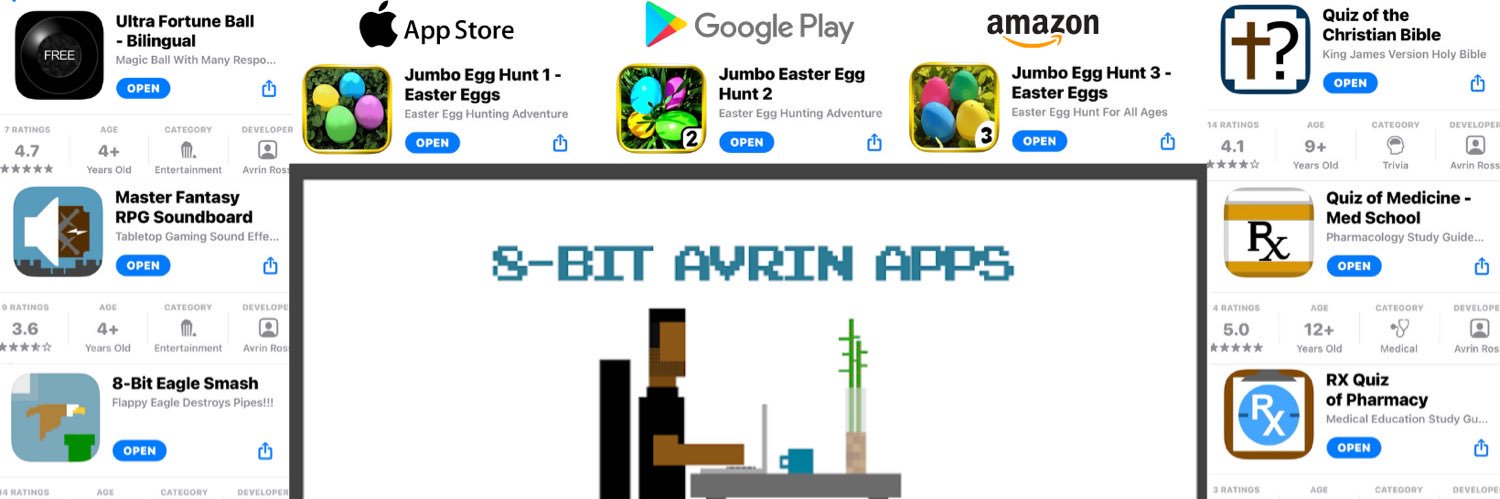 8bitavrin's profile banner image
