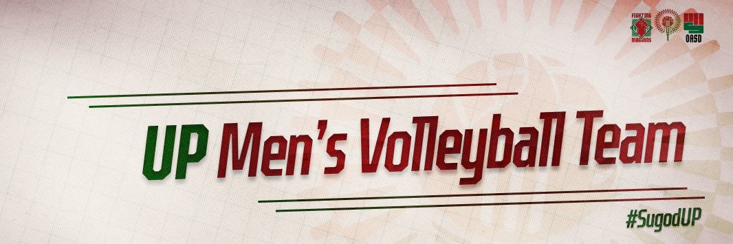 UP Men's Volleyball Team banner