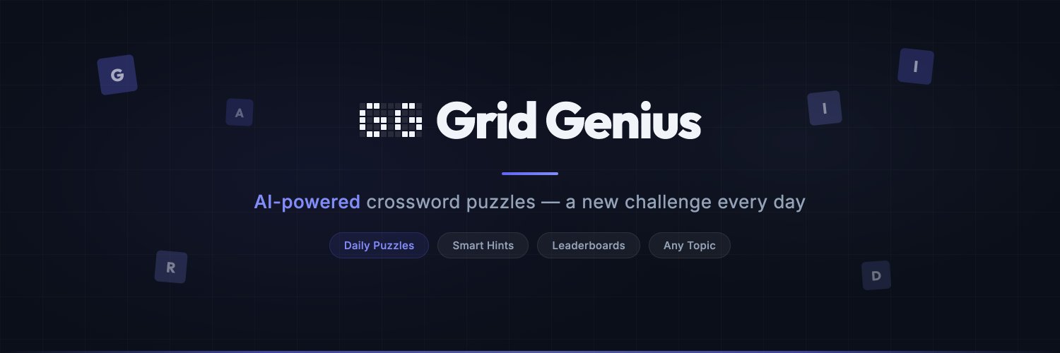 GridGeniusApp's profile banner image