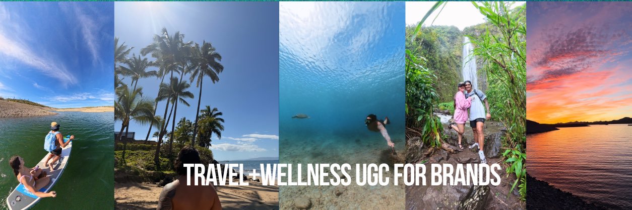 Kennan | Travel & Wellness UGC Creator banner